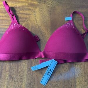Victoria's Secret Fuchsia Bra with Sparkling Accents